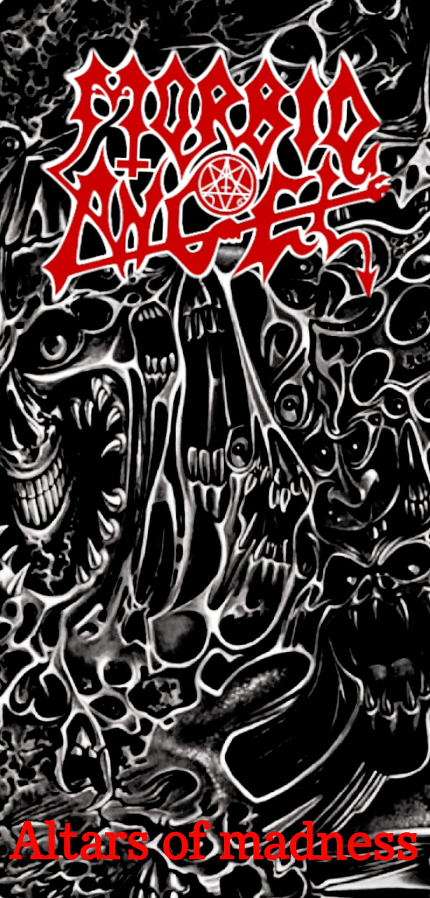 Morbid Angel, death metal, delilik sunakları HD telefon duvar kağıdı