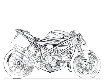 Motorcycle Drawings Wallpapers  Top Free Motorcycle Drawings Backgrounds   WallpaperAccess