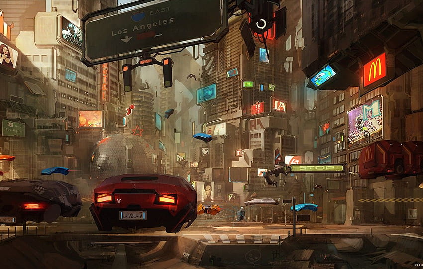 Auto, The city, The game, Future, Machine, Art, Art HD wallpaper | Pxfuel