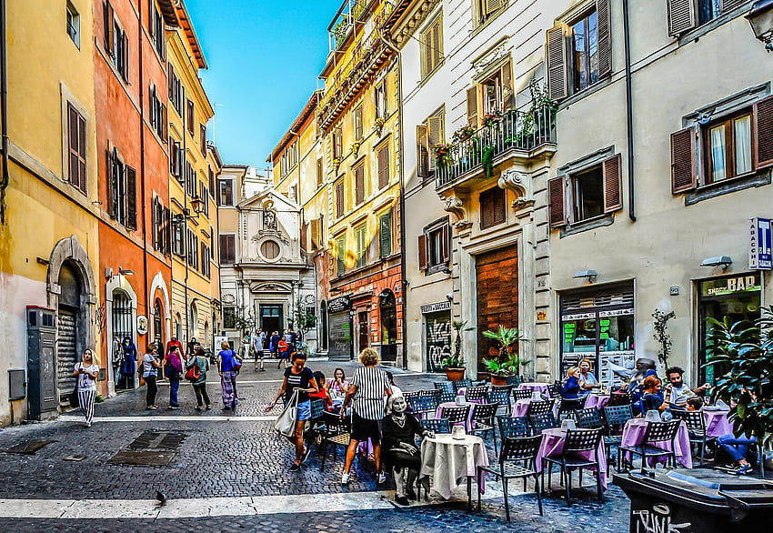 Rome for Android, Rome Street HD wallpaper