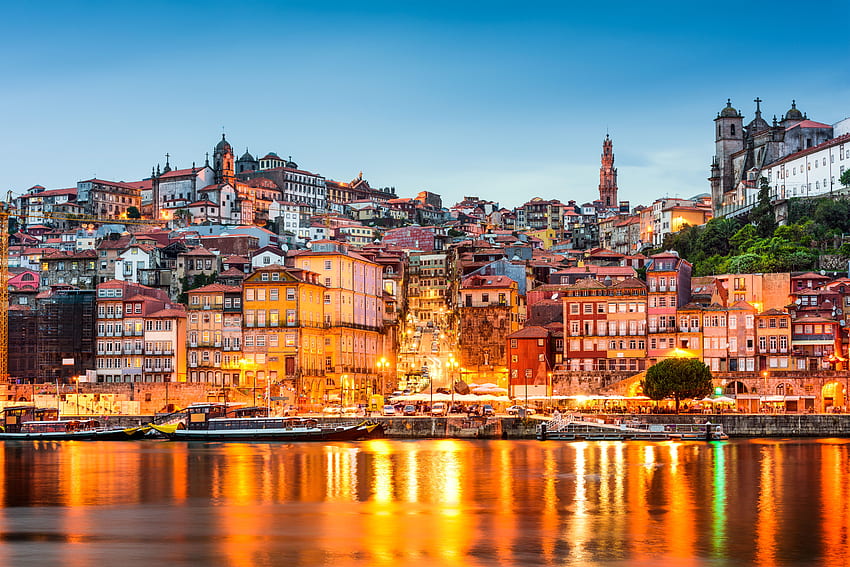 Porto e Fundo, Portugal papel de parede HD
