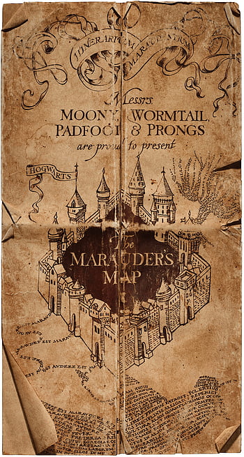 100+] Marauders Map Backgrounds