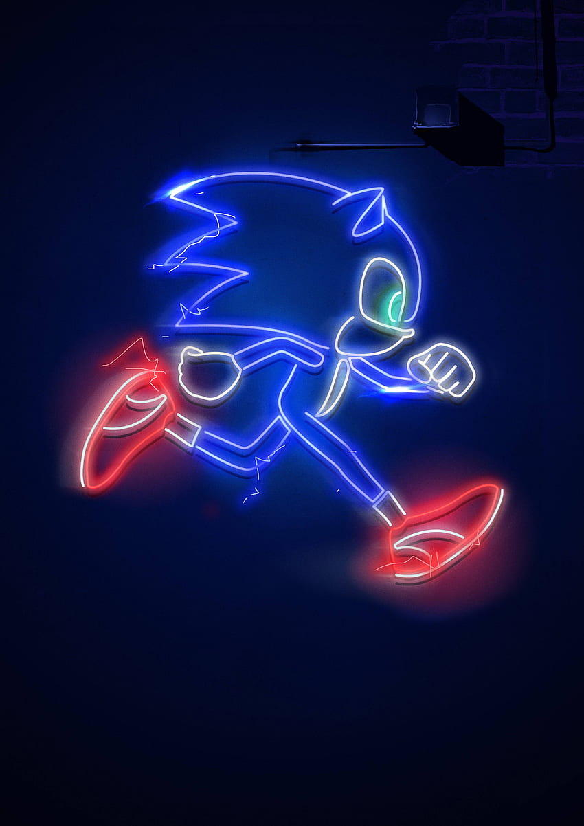 Sonic Hedgehog , Movies , , and Background, Sonic the Hedgehog Logo HD phone wallpaper