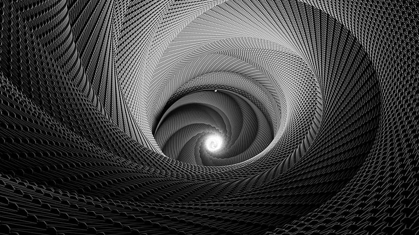 Abstraction Ch.b Different (1920×1080). Infinity , Cool Black , Abstract, Black Spiral HD wallpaper