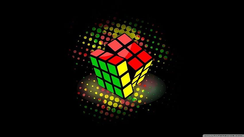 Zauberwürfel: Hochauflösend. Cubos, Rubik, grafía de fútbol, ​​Cool Rubik HD-Hintergrundbild