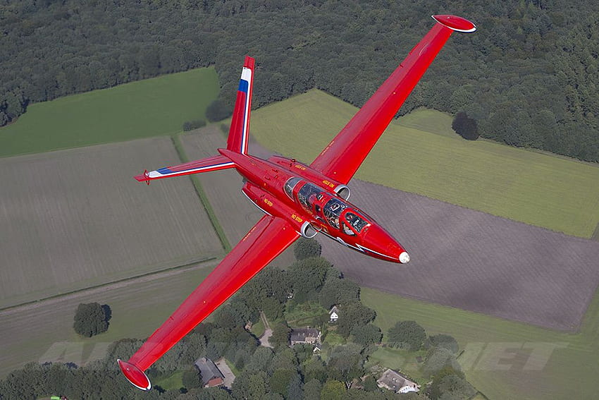 Fouga Magister, avión de entrenamiento, jet trainer, fuerza aérea holandesa fondo de pantalla