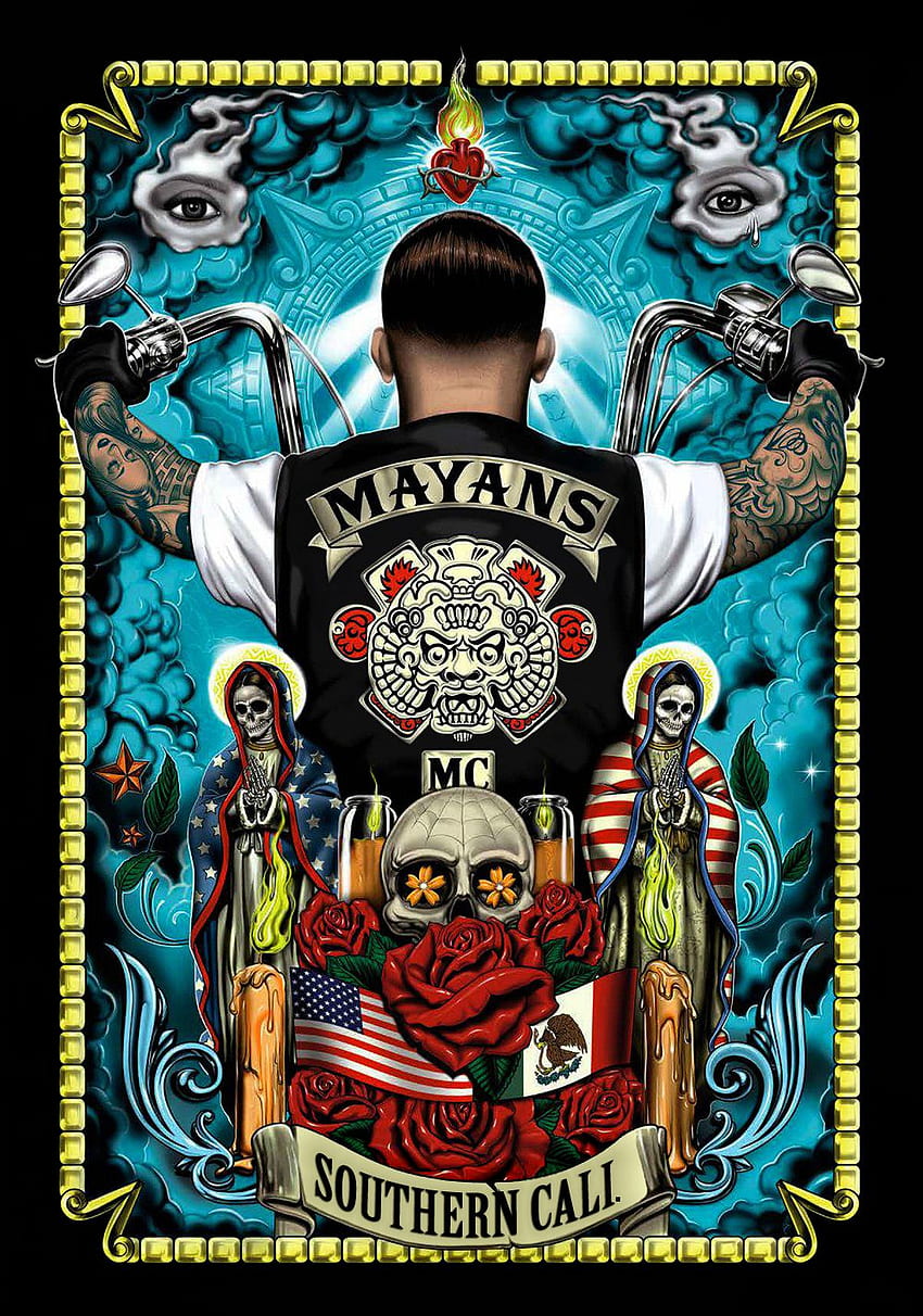 Mayas M.C. Fanart TV, Mayans MC Fond d'écran de téléphone HD