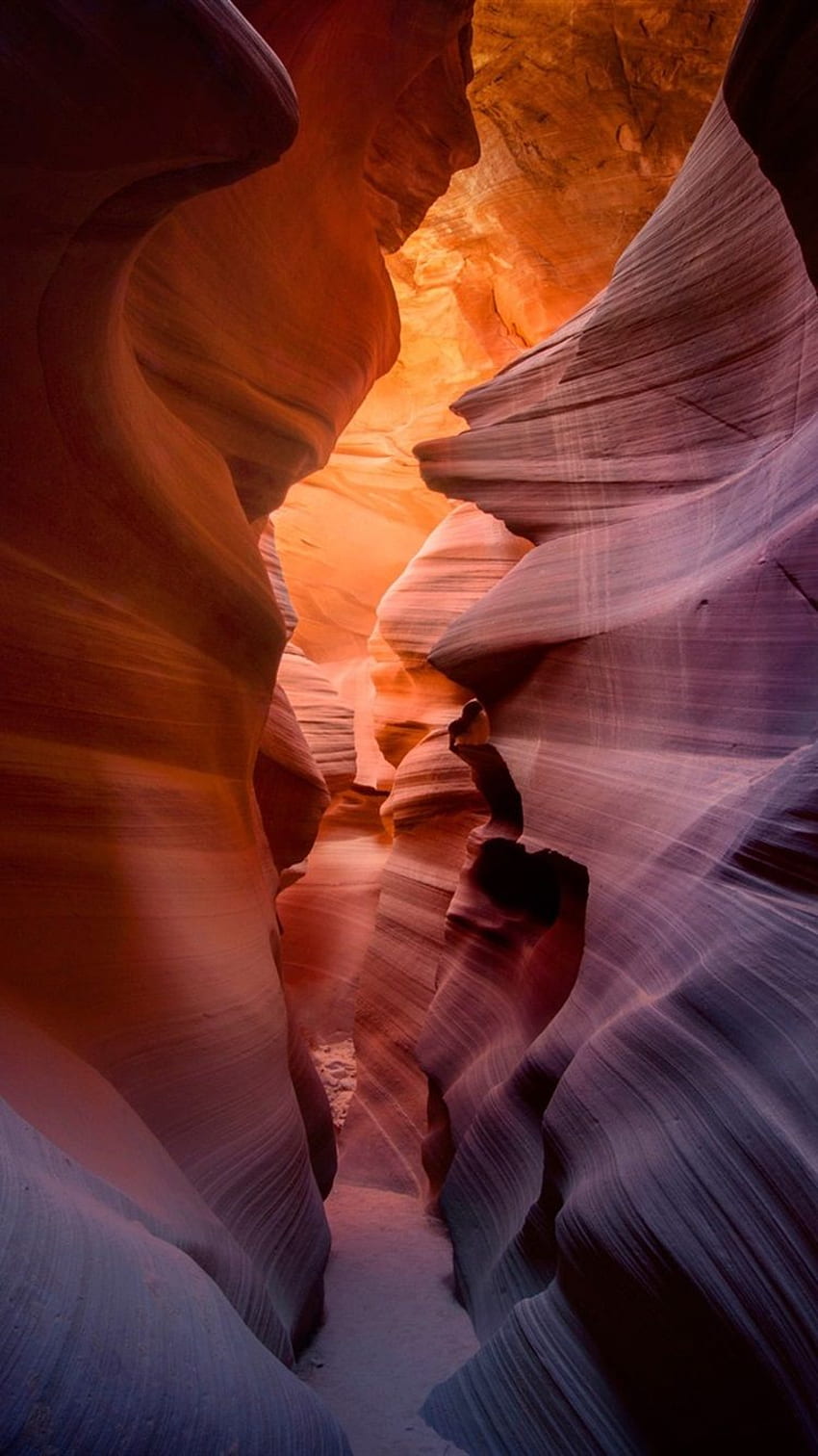 Antelope Canyon, Rocas, Naturaleza, Arizona, EE. UU. IPhone 8 7 6 6S fondo de pantalla del teléfono