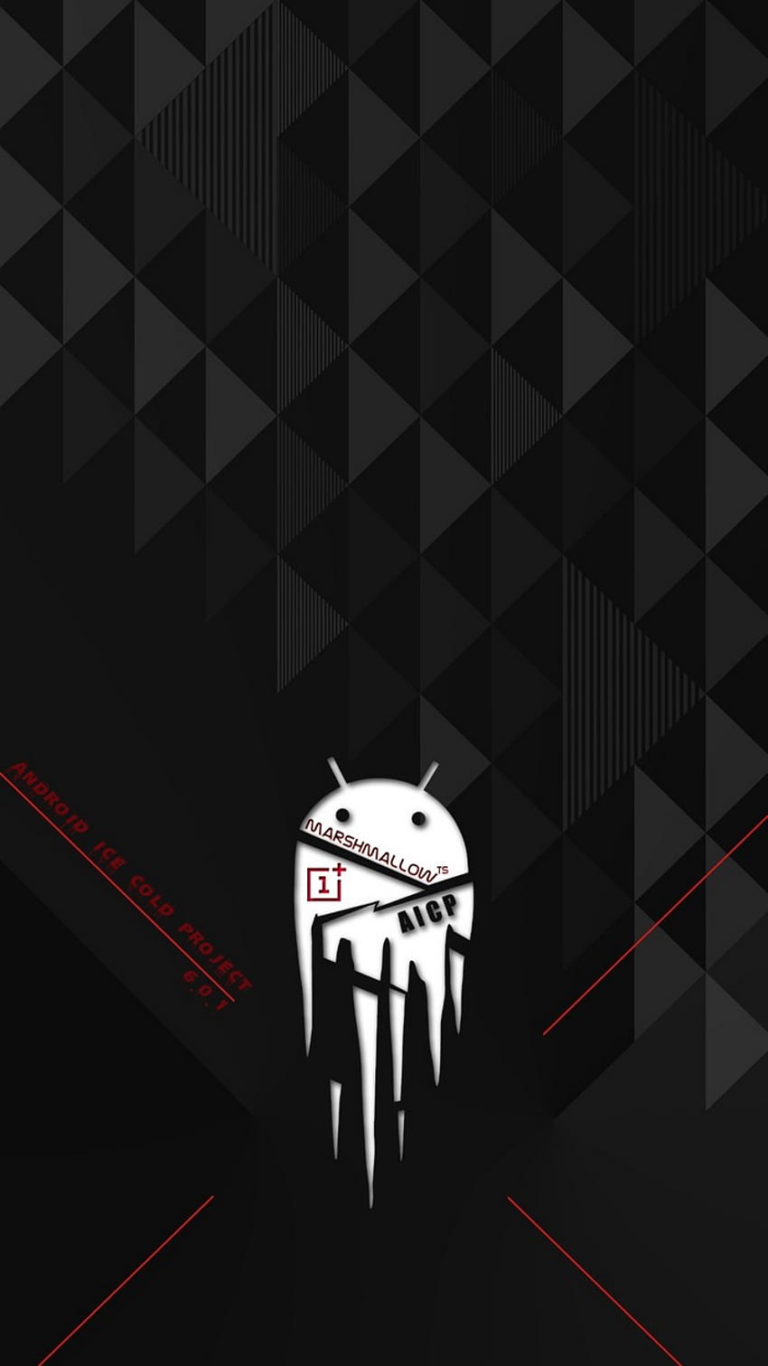 negro, ilustración, texto, logo, Android Marshmallow, marca, Aicp, Oneplus One, Oneplus, diseño, captura de , computadora, fuente, Oneplus Dark fondo de pantalla del teléfono