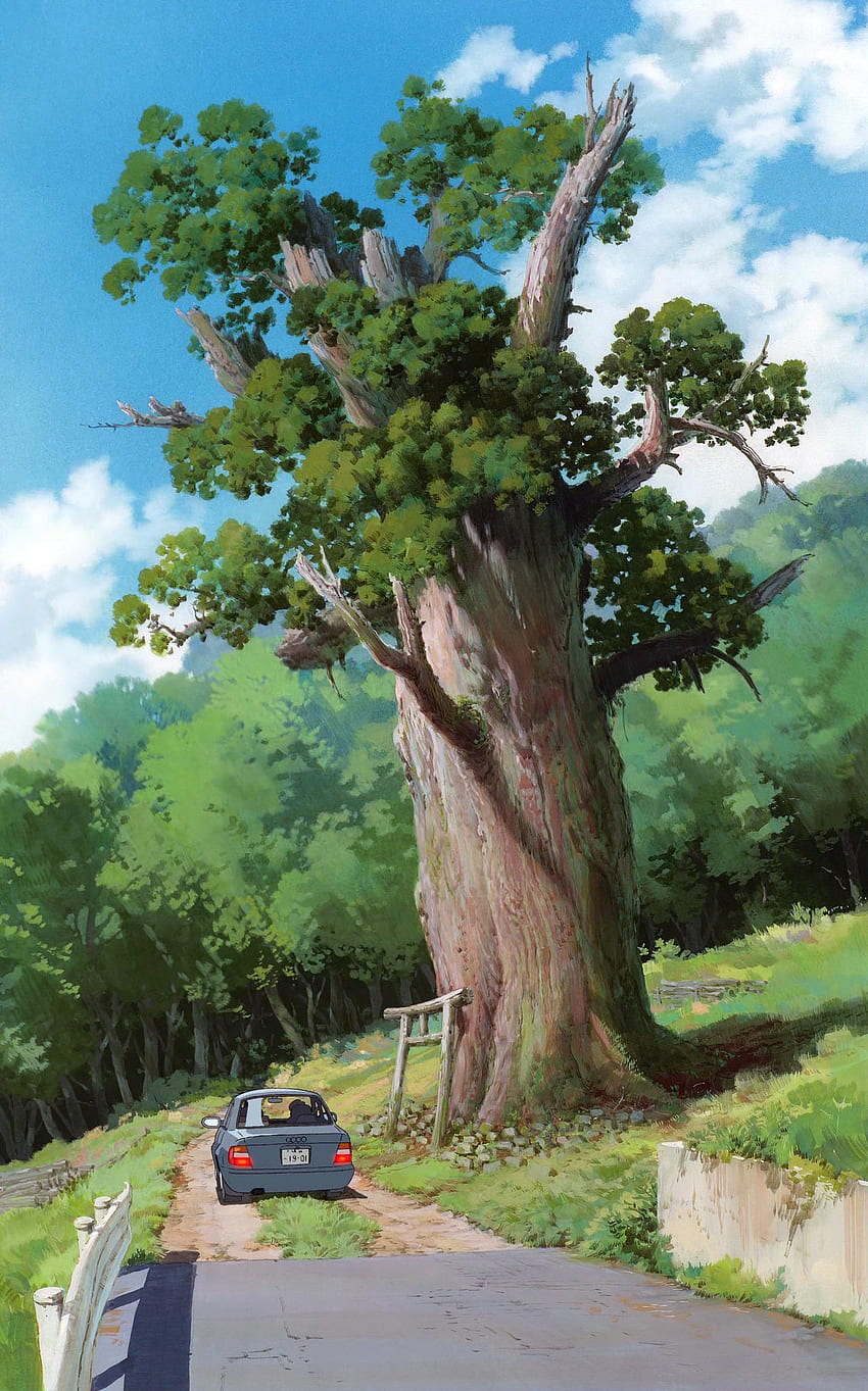 Chihiros Reise ins Zauberland, Studio Ghibli, Landschaft HD-Handy-Hintergrundbild