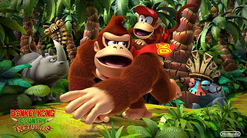 Donkey Kong HD wallpaper