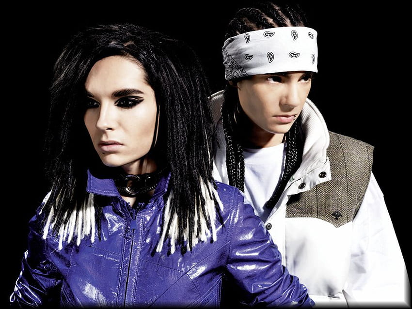 Tokio Hotel Bill Kaulitz i Tom. Bill & Tom Kaulitz - Tokio Tapeta HD