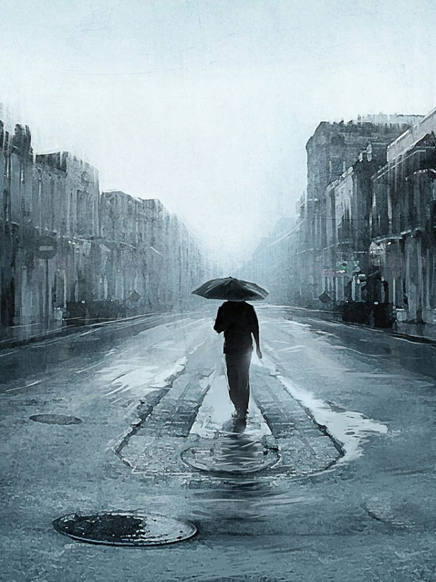 Lukisan Berjalan Dalam Hujan Definisi Tinggi [] untuk , Ponsel & Tablet Anda. Jelajahi Hujan. Indah, Hari Hujan, Indah wallpaper ponsel HD