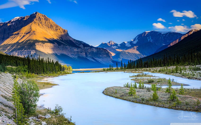 Kanada Jasper Ulusal Parkı Ultra Arkaplan HD duvar kağıdı