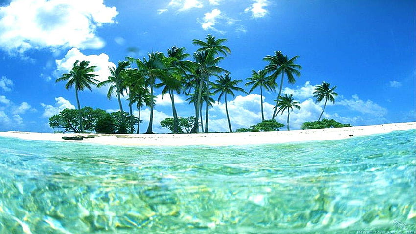 Île tropicale, île de Siargao Fond d'écran HD