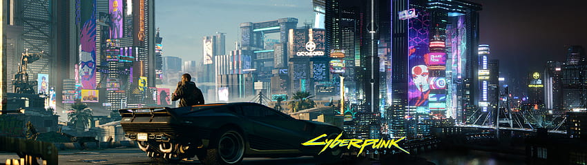 จอคู่ Cyberpunk, Cyberpunk Ultrawide วอลล์เปเปอร์ HD