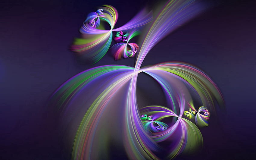 Abstract, Lilac, Patterns, Form, Shadow, Colourful, Colorful HD wallpaper