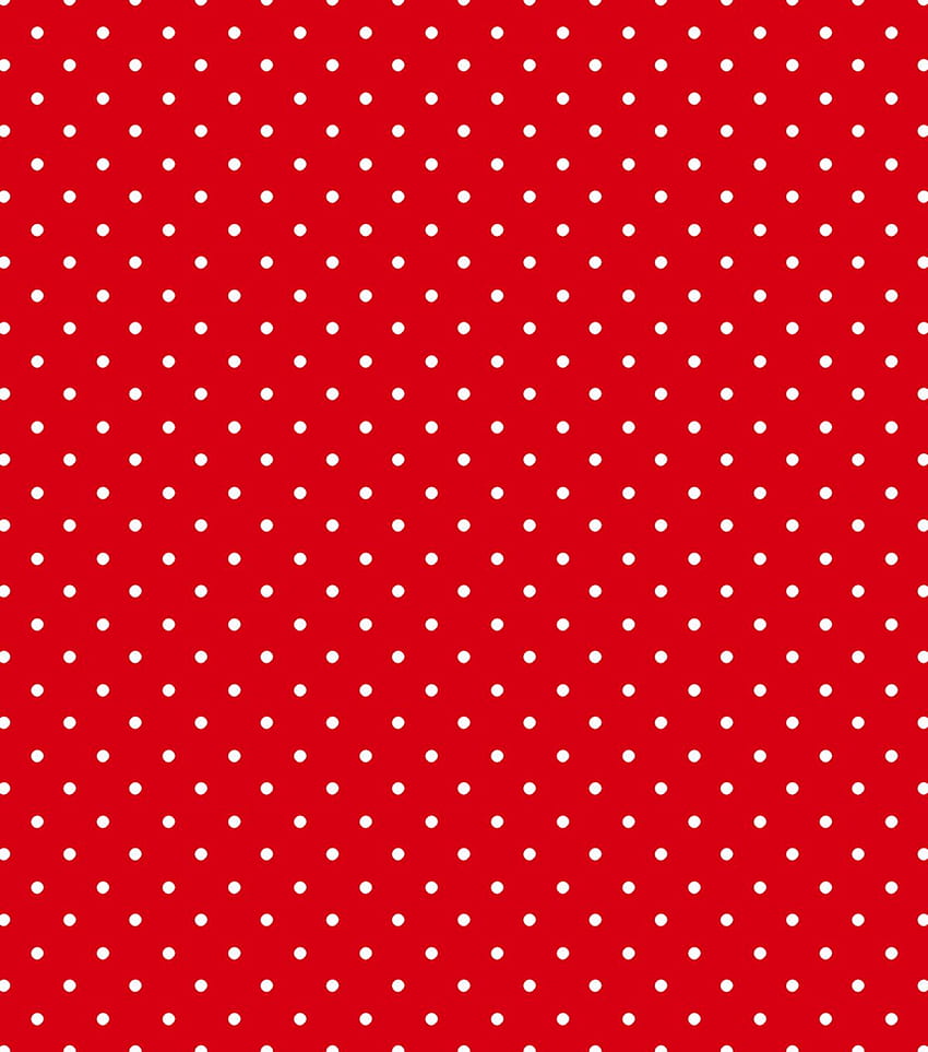 Koleksi Tutti Fruitti- Polka Dot Kecil Merah Putih. JOANN. Titik Polka, Titik, Titik wallpaper ponsel HD