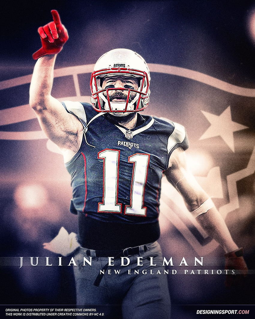 Sports Wallpapers  on Twitter Julian Edelman   Wallpaper by  FlashGraffix httptcoLasinFnXNS  Twitter