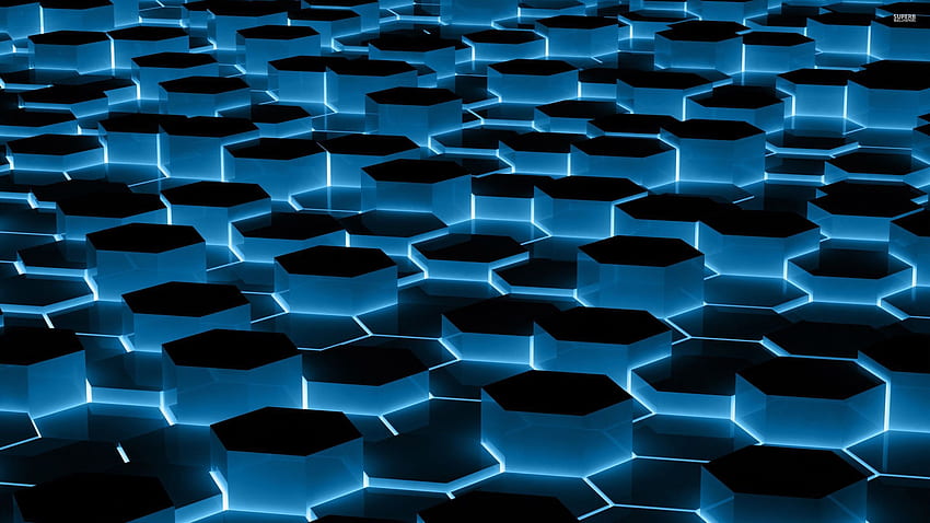 Incredible Hexagon Prisms Pics Cool, Hexagon Tech HD wallpaper