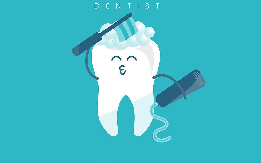 Cute Dental family care for Android, Dental Health HD wallpaper