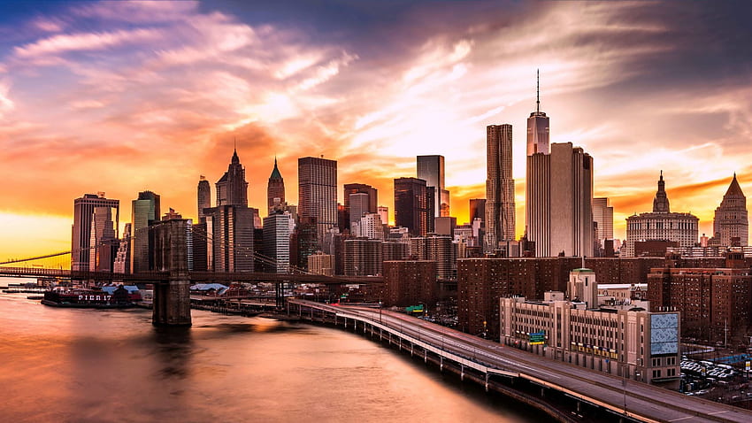 Tận hưởng hình ảnh đẹp đến tột cùng của thành phố New York qua những hình nền tuyệt đẹp. Từ tòa nhà Freedom đến quảng trường Times Square, những thành phố tuyệt đẹp này sẽ giúp bạn bắt đầu một ngày mới với năng lượng đầy đủ.