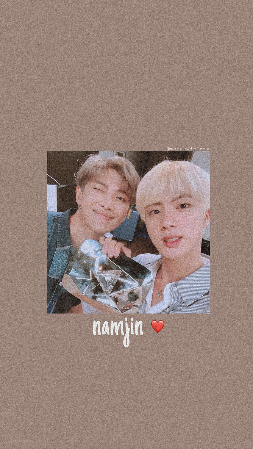 BTS / Namjin / Wallpaper | Namjin, Bts jin, Bangtan