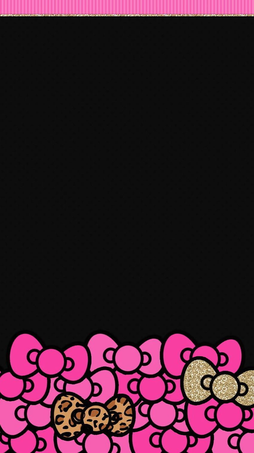 Mejor hello kitty. Hola gatito, negro Hello Kitty fondo de pantalla del  teléfono | Pxfuel