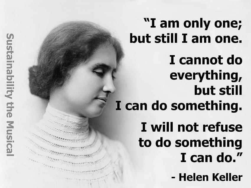 Helen Keller Mengutip ide. kutipan helen keller, kutipan, helen keller Wallpaper HD