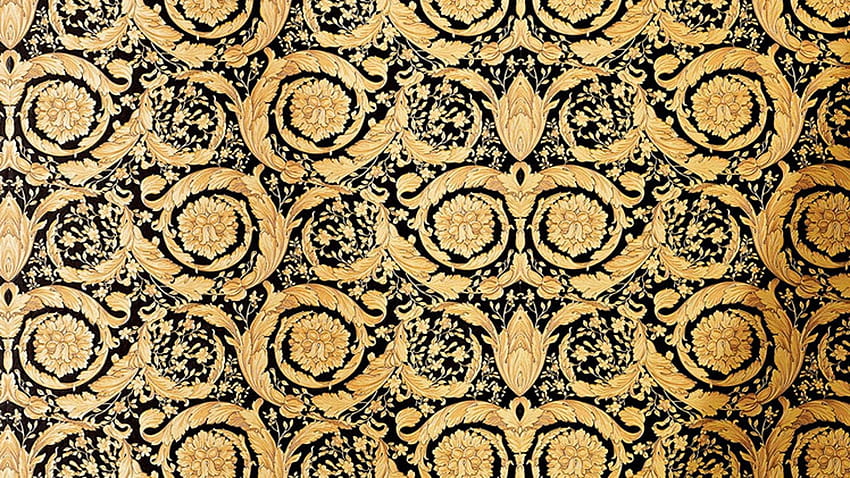 Versace, Versace Pattern HD wallpaper