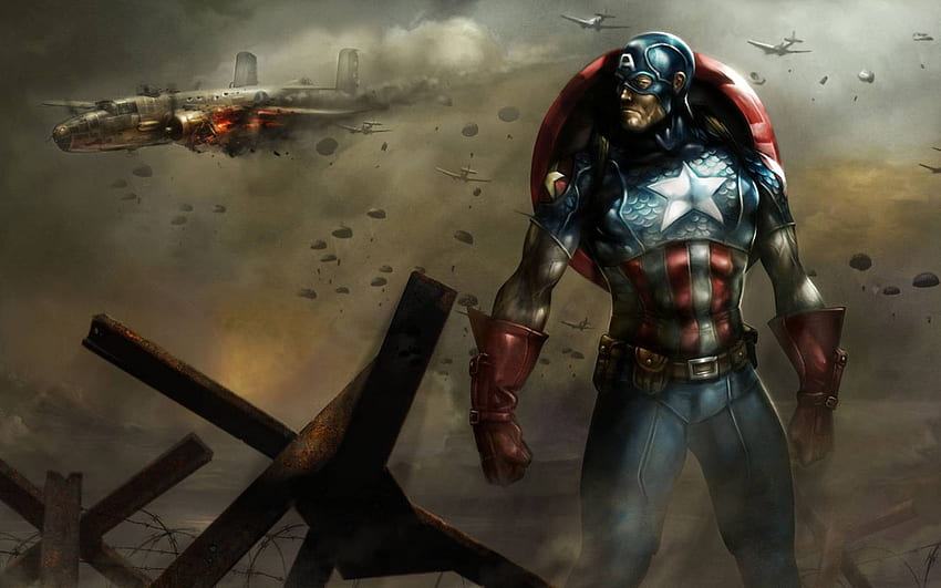 Captain America. Pop Art. Capt america, Comic and Marvel, WW2 Captain America HD wallpaper