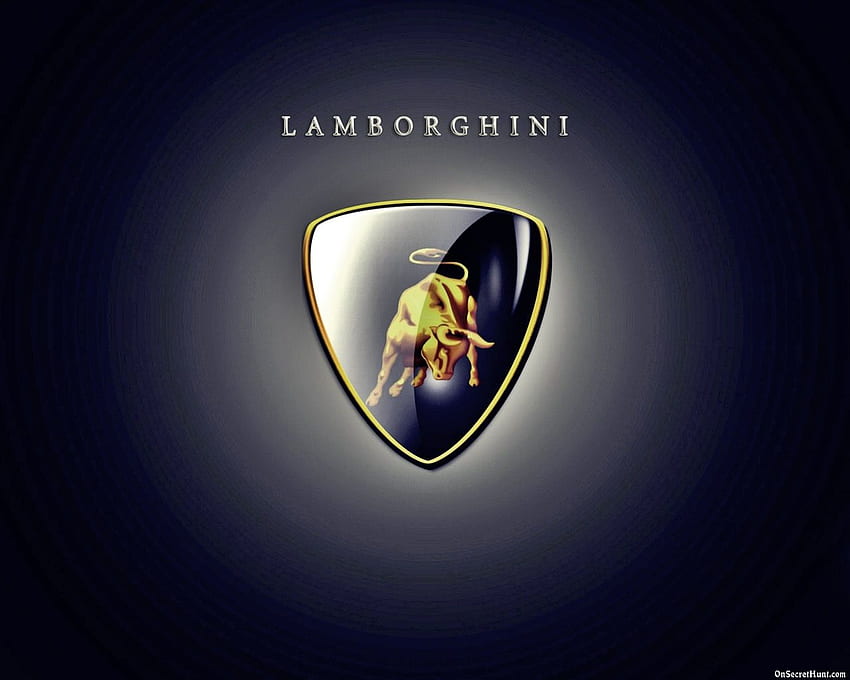 Lamborghini logo background HD wallpapers | Pxfuel