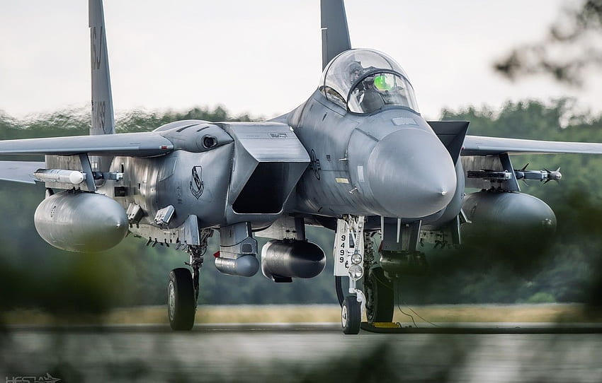 Latarnia, F 15, USAF, myśliwiec bombowy, pilot, F 15E Strike, F-15 Tapeta HD