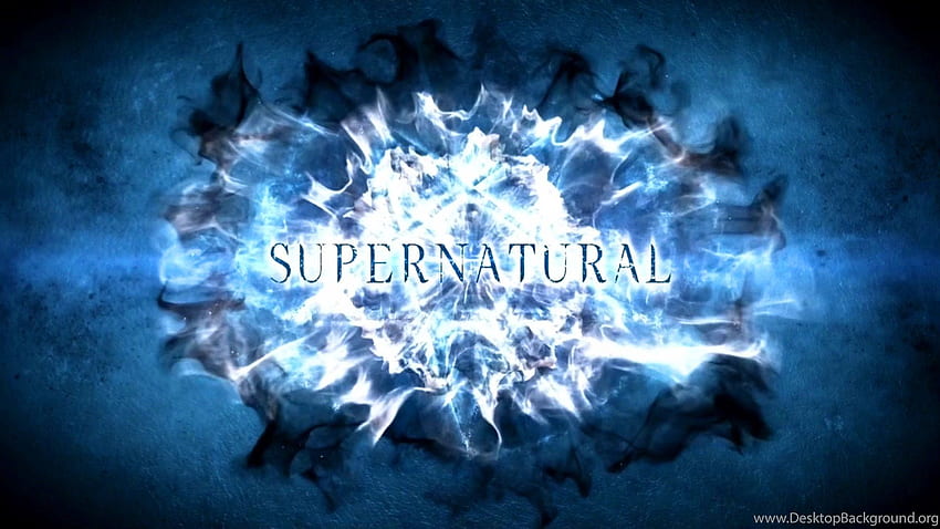 Supernatural Logo Season 4 Background HD wallpaper