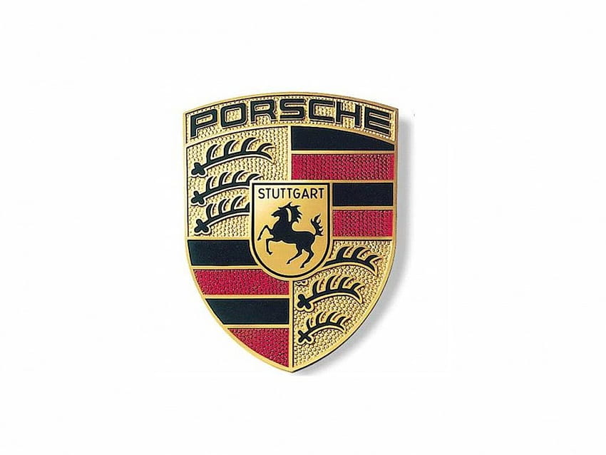 Logo Porsche, Porsche, logo Sfondo HD