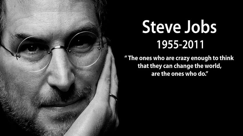 Zitate Steve Jobs HD-Hintergrundbild