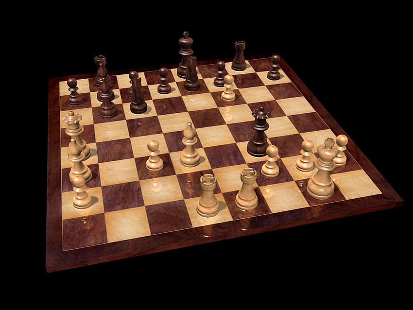 Tablero de ajedrez 3D. 3D y Resumen para Móvil y fondo de pantalla | Pxfuel
