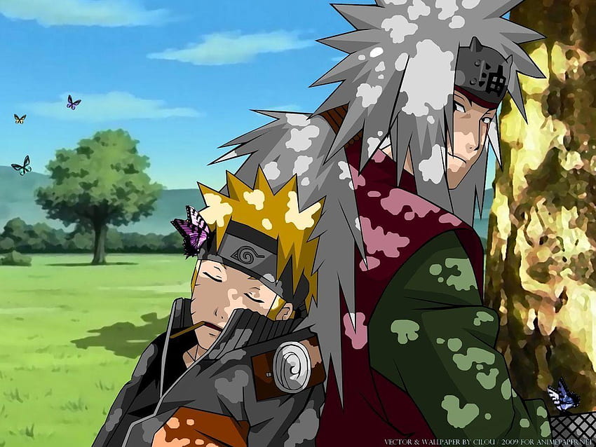 Naruto Jiraiya, picolé de Naruto e Jiraiya papel de parede HD