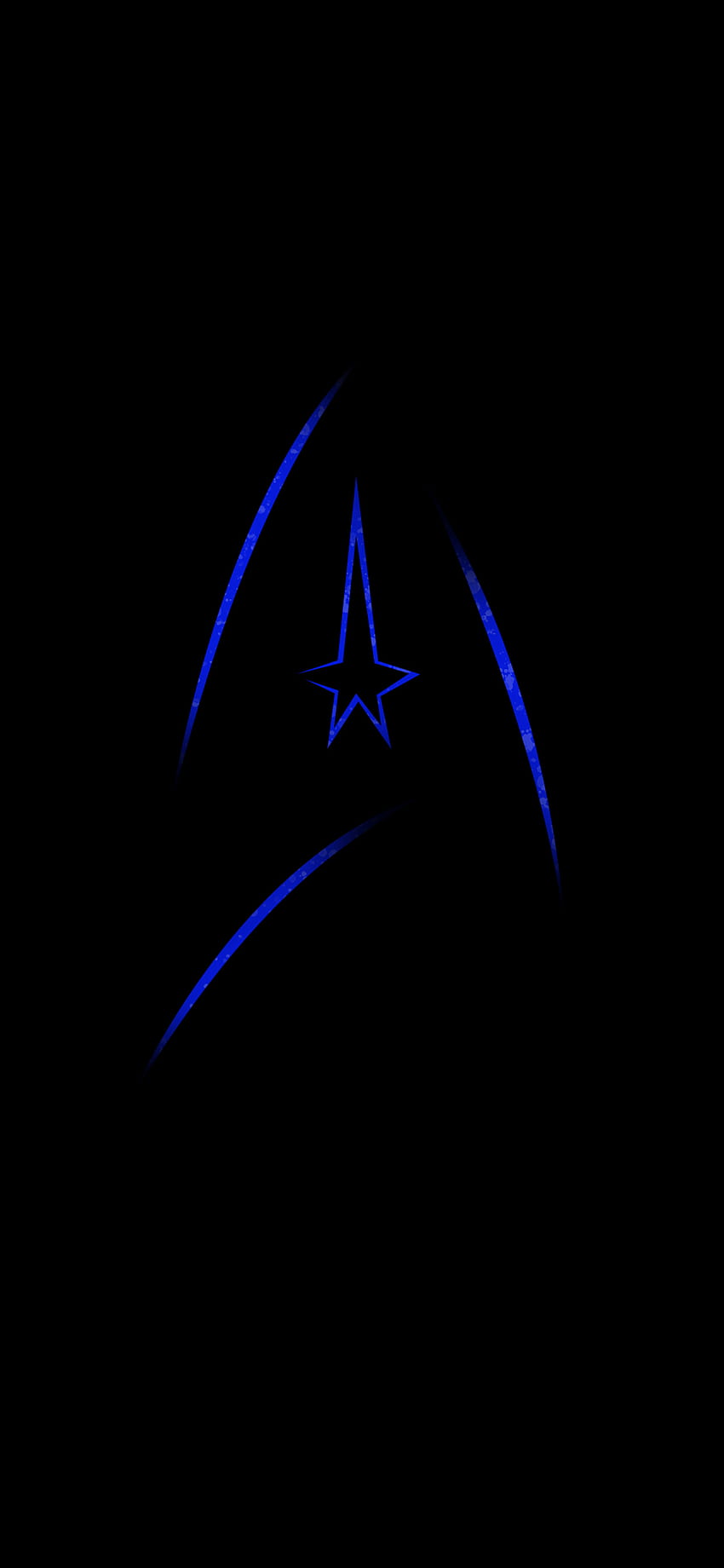 Logo di Star Trek, Picard, Kirk, Spock, Star Trek Sfondo del telefono HD