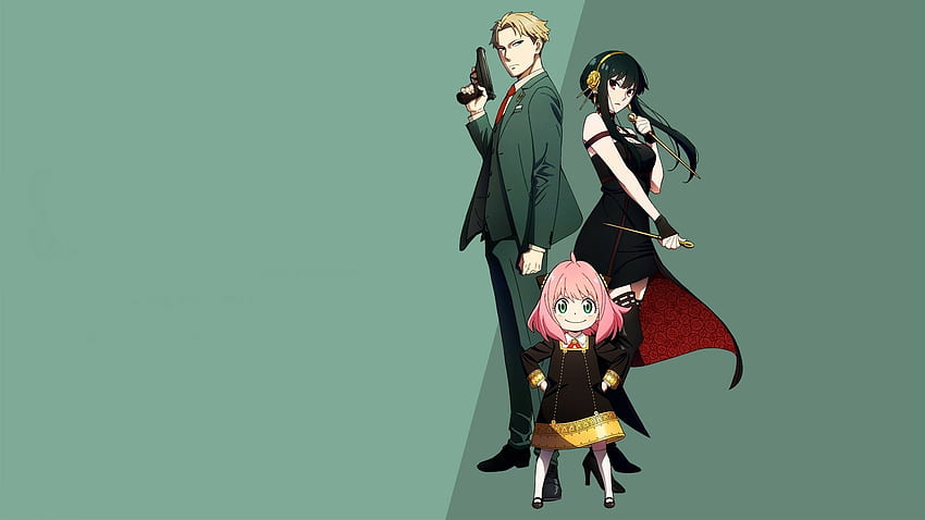 Spy X Family Minimal , Anime , , and Background, Spy X Familly HD wallpaper