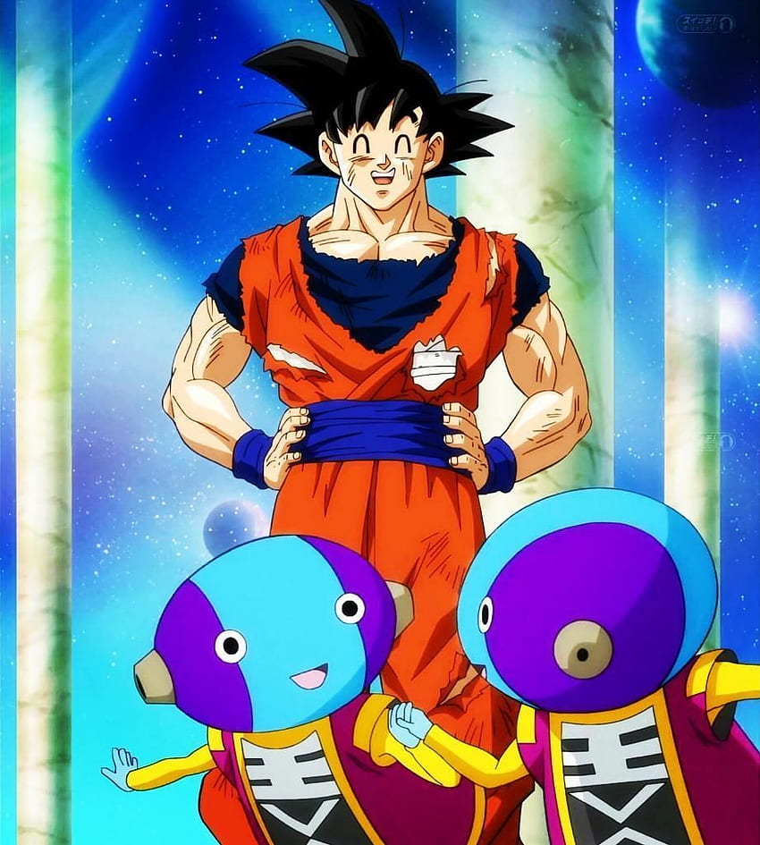 Goku and King Zeno. Dbz, Elfos, Dragonball z, Zeno Sama HD phone wallpaper