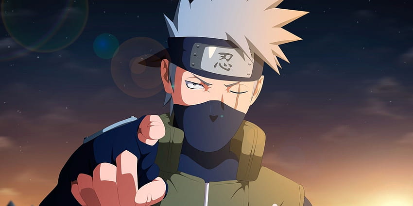 Naruto, Kakashi, Shinobi, Little Naruto HD wallpaper