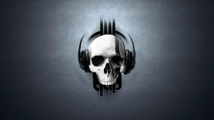 Skull Crossbones, Emo Skull HD wallpaper