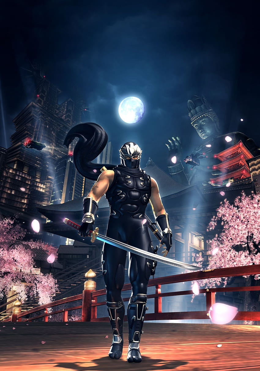 Ryu Hayabusa. Shinobi Ninja. Ninjas, gry i gry wideo Tapeta na telefon HD