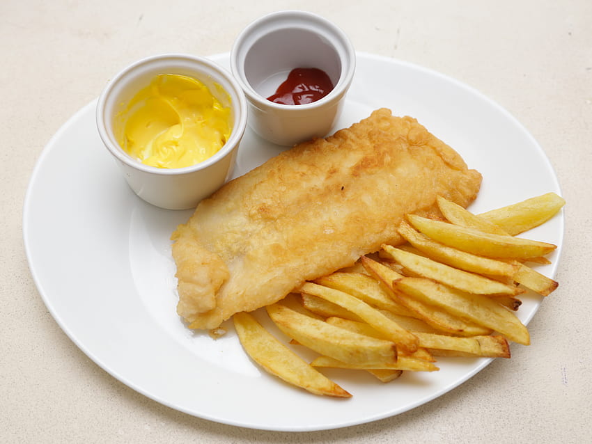 Chips, Fish and Chips HD wallpaper