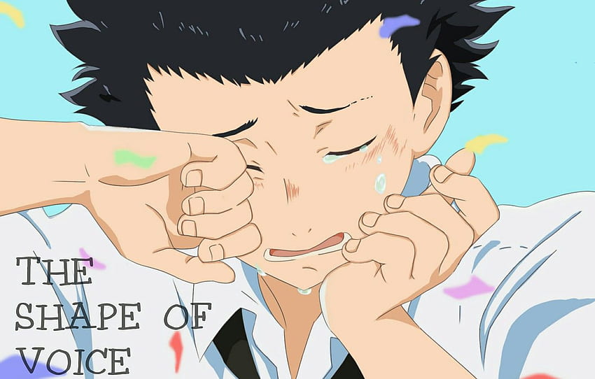 Anime, guy, tears, crying, 2016, You no Katachi, A, Silent Voice HD  wallpaper | Pxfuel