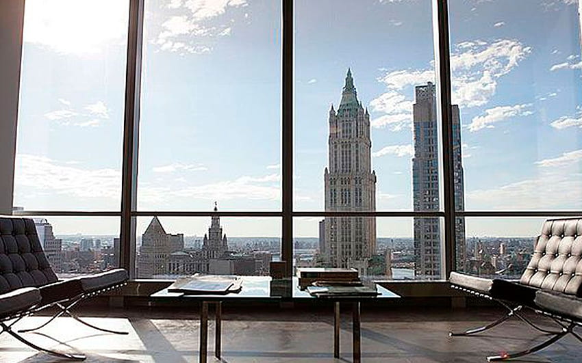 AccuWeather setzt schnelle Expansion mit Umzug des globalen Büros in New York fort, New Yorker Büro HD-Hintergrundbild