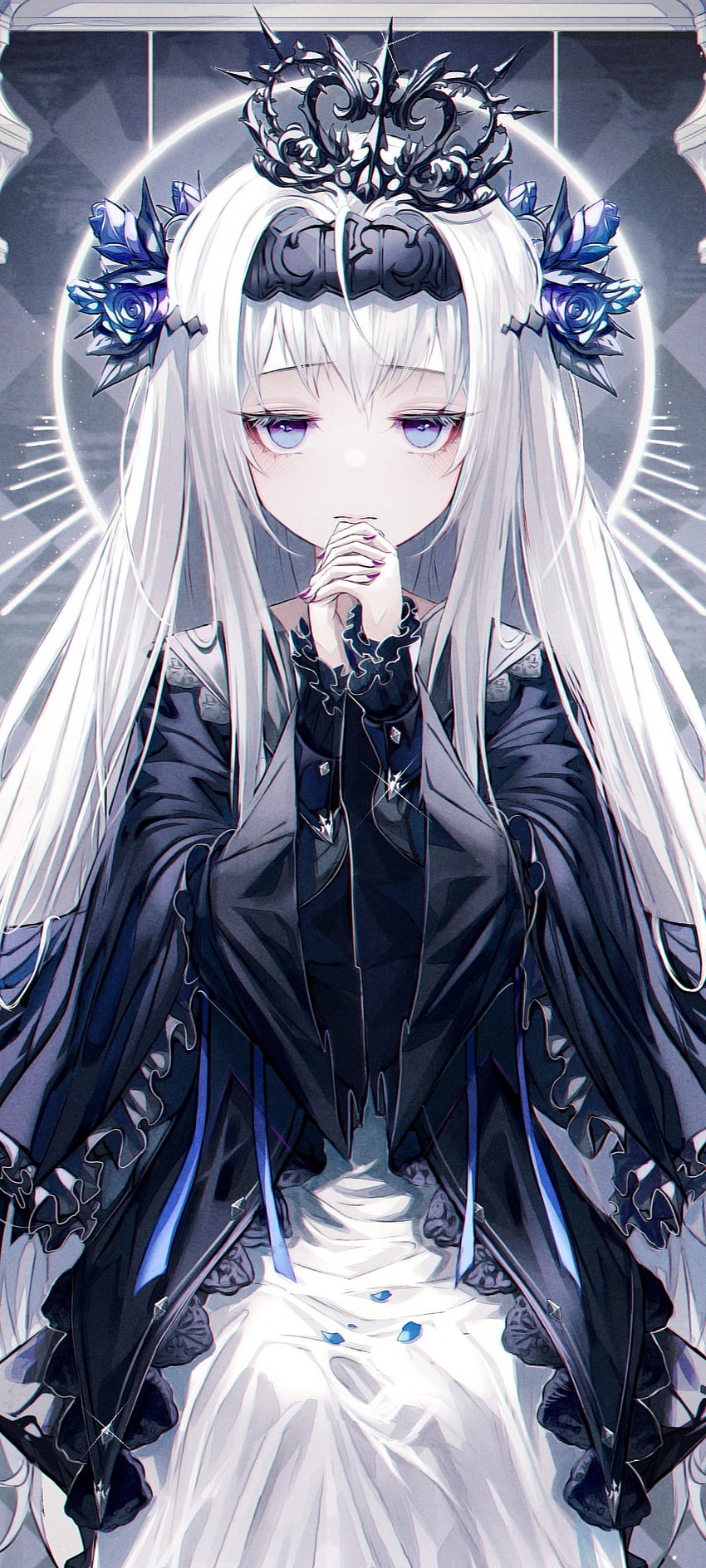Gothic Anime Girl, Lolita Fashion, Polychromatic, White Hair, Wings, Angel  And Devil for Samsung Galaxy S20 Ultra, Samsung Galaxy SPlus, Samsung  Galaxy S20, 1440x3200 Anime HD phone wallpaper | Pxfuel