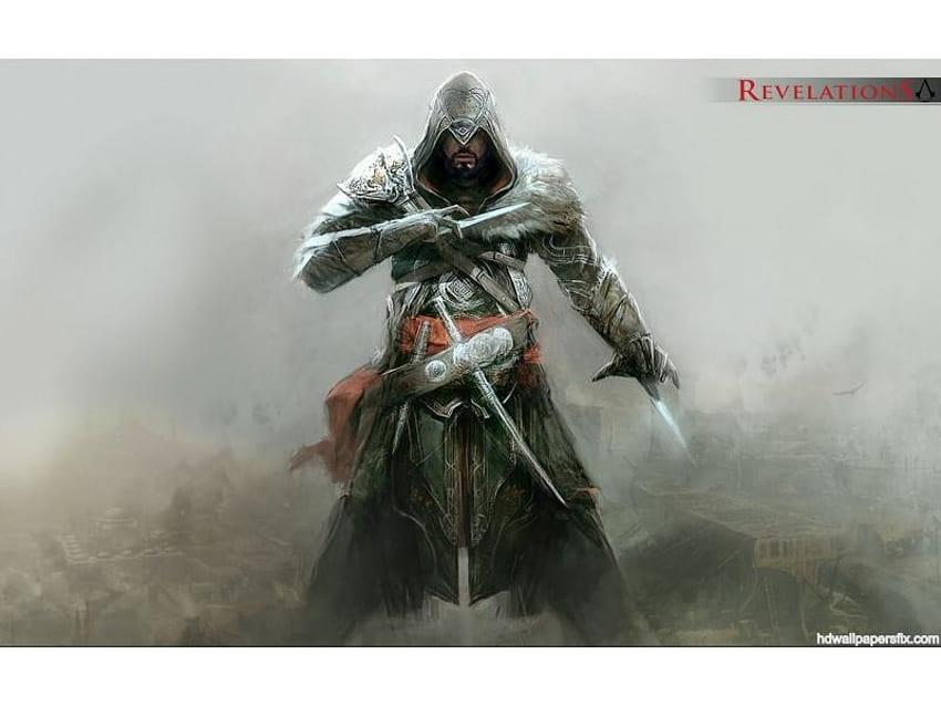Ezio Auditore da Firenze, asesinos, credo, revelaciones, ezio, da firenze, auditore fondo de pantalla