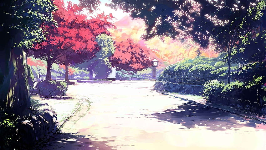 iPad için Estetik Anime, Yatay Anime HD duvar kağıdı